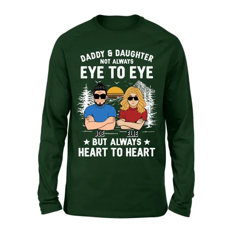 Personalized Dad/Mom And Daughter/Son T-Shirt - Gift Idea For Father's Day/Mother's Day