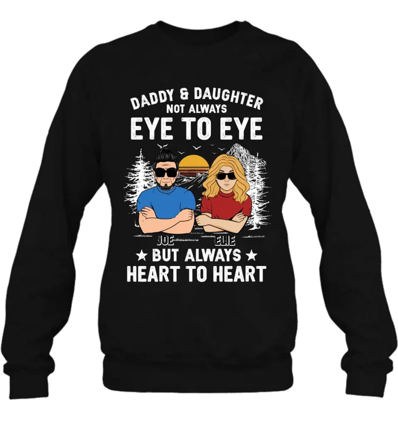 Personalized Dad/Mom And Daughter/Son T-Shirt - Gift Idea For Father's Day/Mother's Day