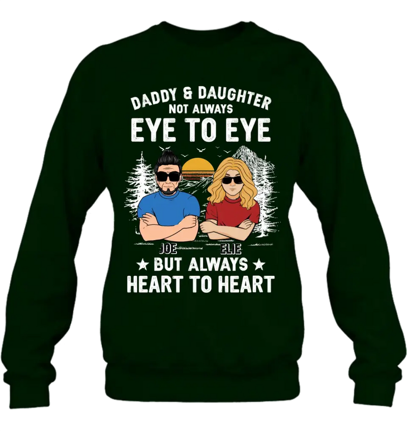 Personalized Dad/Mom And Daughter/Son T-Shirt - Gift Idea For Father's Day/Mother's Day