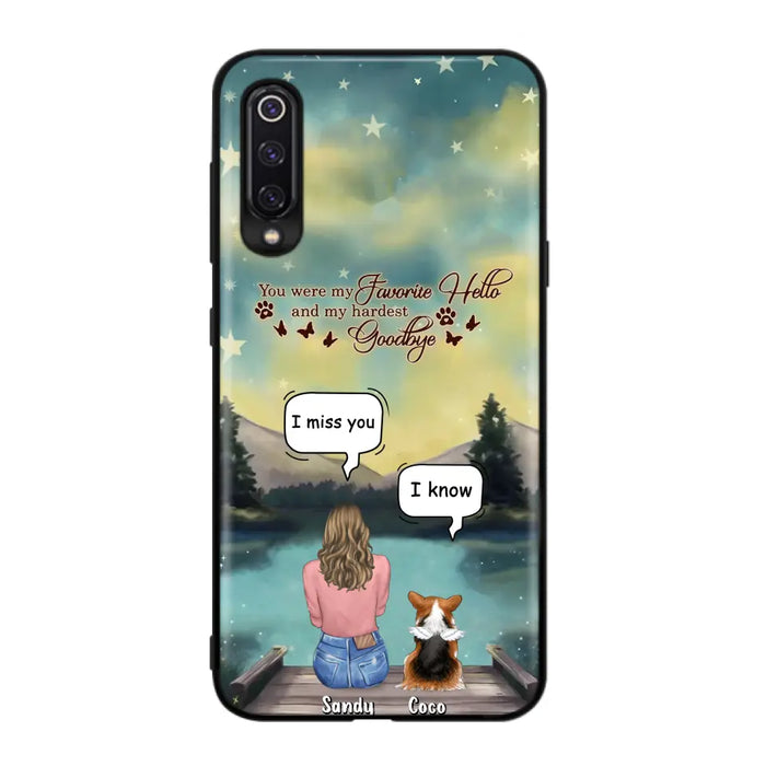 Custom Personalized Memorial Pet Phone Case - Memorial Gift Idea For Pet Lover - Up to 4 Pets - Gift Idea For Dog/Cat Lover - Your Wings Were Ready But Our Hearts Were Not - Case For Xiaomi/ Oppo/ Huawei