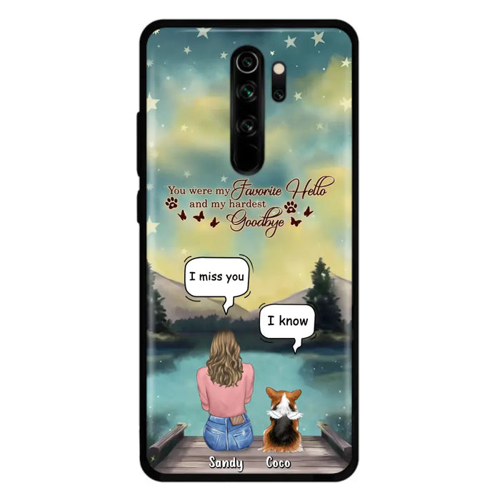 Custom Personalized Memorial Pet Phone Case - Memorial Gift Idea For Pet Lover - Up to 4 Pets - Gift Idea For Dog/Cat Lover - Your Wings Were Ready But Our Hearts Were Not - Case For Xiaomi/ Oppo/ Huawei