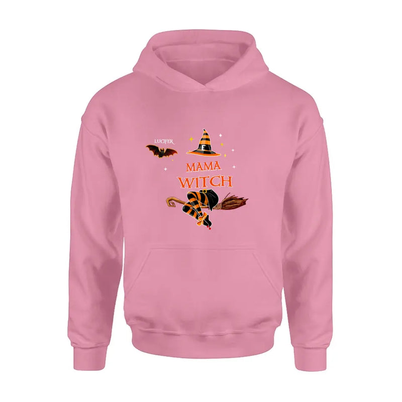 Personalized Halloween Bat T-shirt/Hoodie/Sweatshirt/Long Sleeve - Up to 6 Bats - Best Gift For Halloween Day, Mother/Grandmother - Mama Witch - 80H9EN