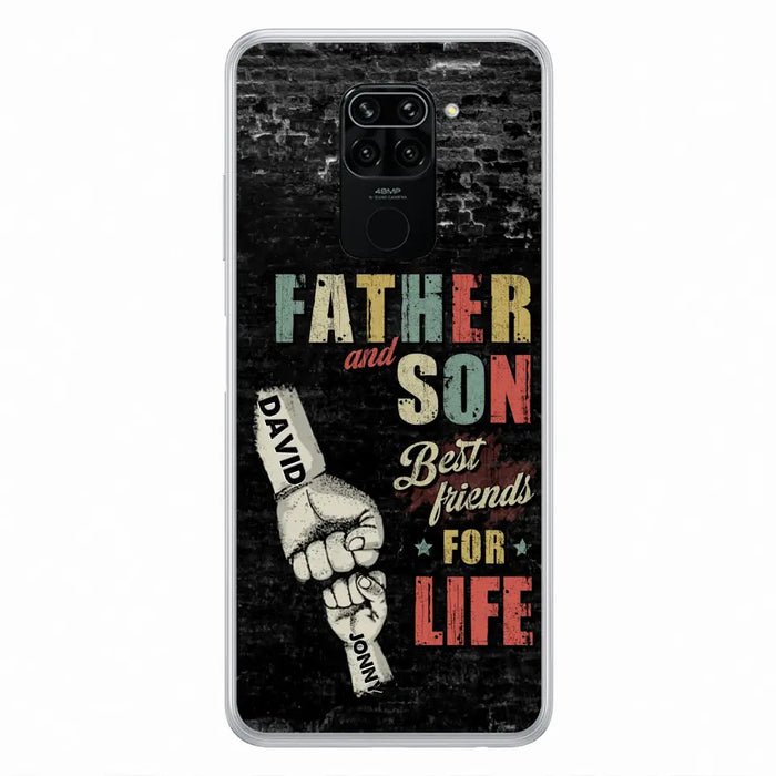 Custom Personalized Father Phone Case - Upto 5 Children - Father's Day Gift Idea from Sons/Daughters - Father And Son/Daughter Best Friends For Life - Case for Xiaomi/Huawei/Oppo