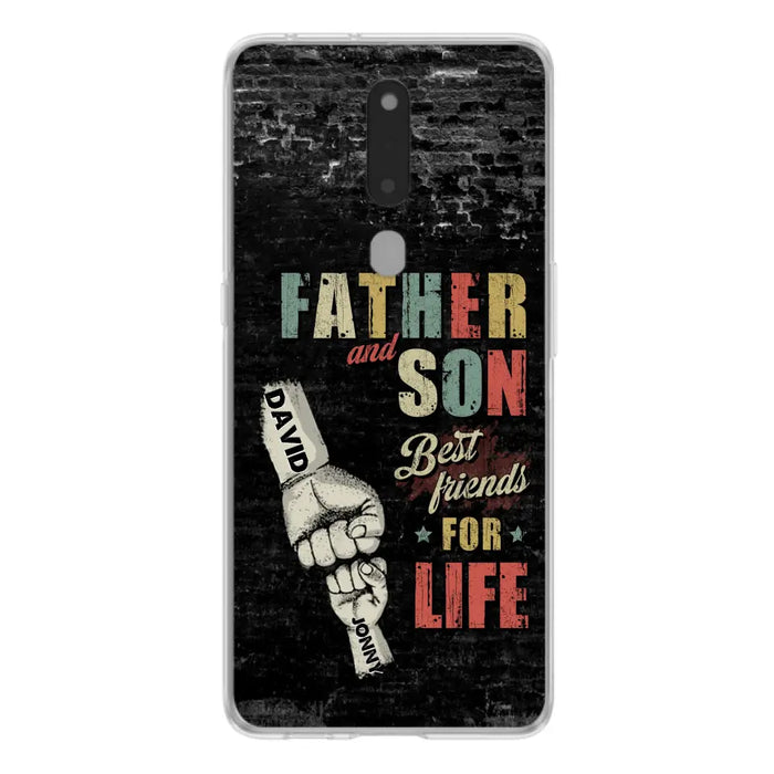 Custom Personalized Father Phone Case - Upto 5 Children - Father's Day Gift Idea from Sons/Daughters - Father And Son/Daughter Best Friends For Life - Case for Xiaomi/Huawei/Oppo