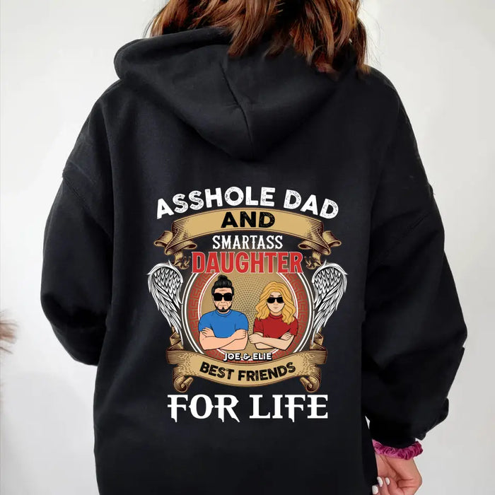 Custom Personalized Father And Daughter/Son T-shirt/Hoodie - Gift Idea For Father's Day