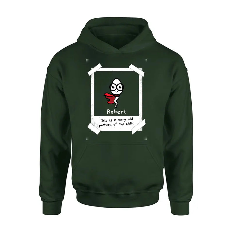 Personalized Sperms Shirt/Hoodie - Gift Idea For Father's Day - Up to 6 Sperms - This Is A Very Old Picture Of My Child