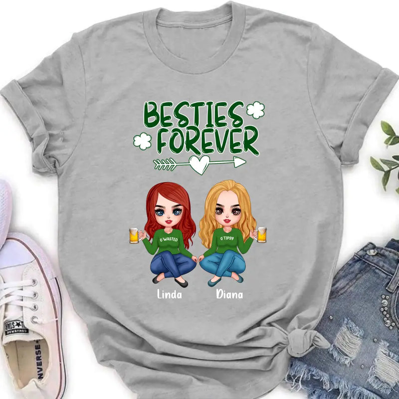 Personalized Friends T-shirt and Sweatshirt - Gift For Best Friends - Besties Forever