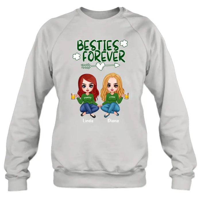 Custom Personalized Friends T-shirt and Sweatshirt - Gift For Best Friends - Besties Forever