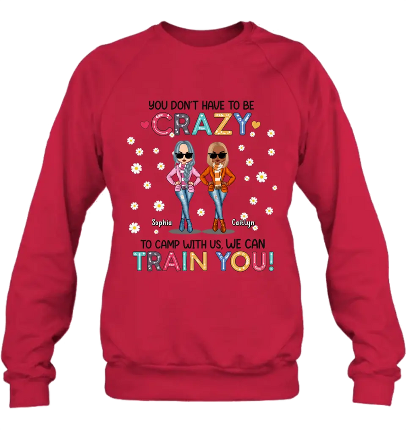 Personalized Best Friends T-Shirt - Gift Idea For Friends - Up To 6 Friends