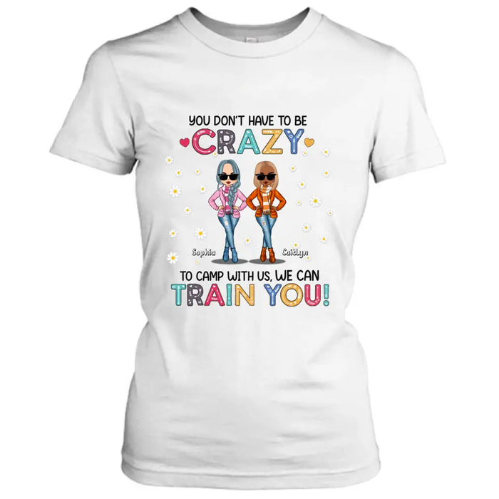 Custom Personalized Best Friends T-Shirt - Gift Idea For Friends - Up To 6 Friends