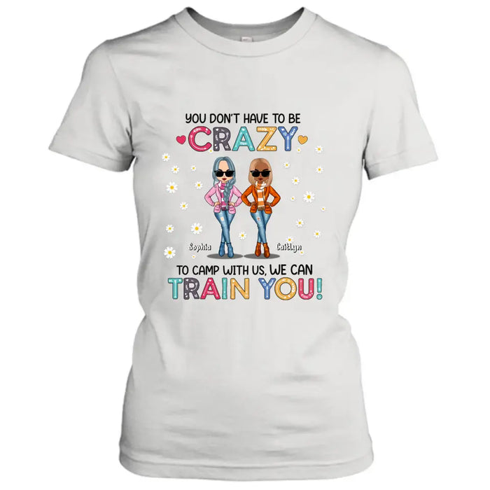 Custom Personalized Best Friends T-Shirt - Gift Idea For Friends - Up To 6 Friends