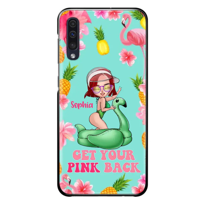 Custom Personalized Bikini Girl Phone Case - Gift Idea For Girl - Get Your Pink Back - Cases For iPhone/Samsung