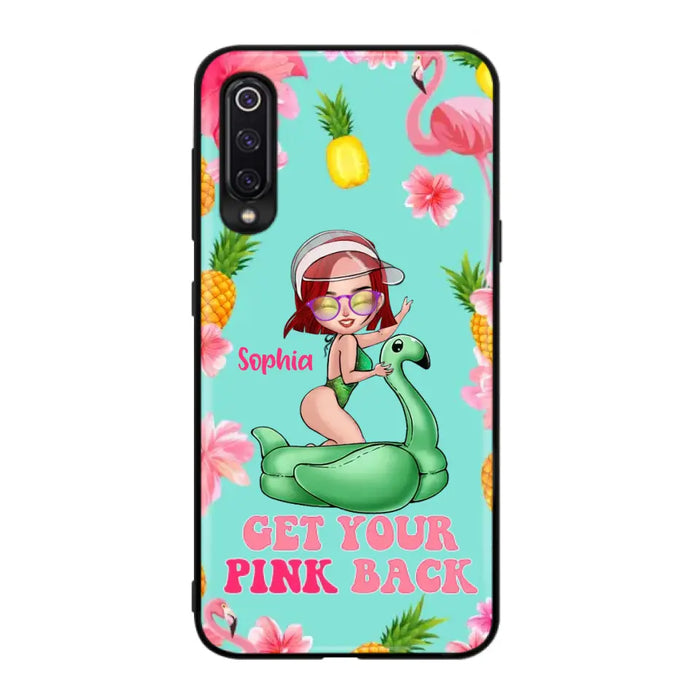 Custom Personalized Bikini Girl Phone Case - Gift Idea For Girl - Get Your Pink Back - Cases For Oppo/Xiaomi/Huawei