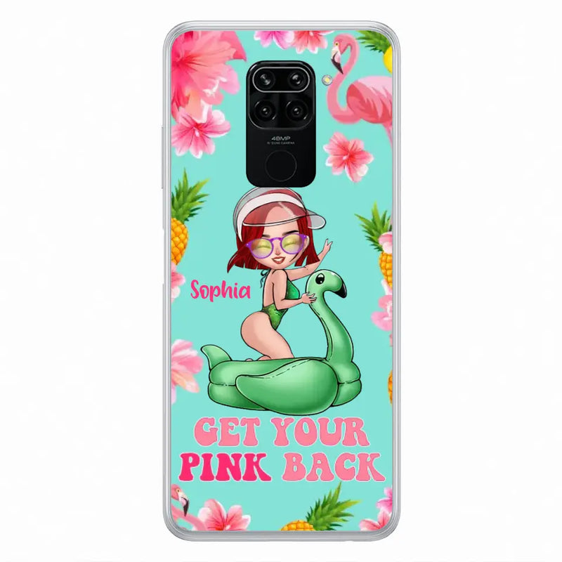 Custom Personalized Bikini Girl Phone Case - Gift Idea For Girl - Get Your Pink Back - Cases For Oppo/Xiaomi/Huawei