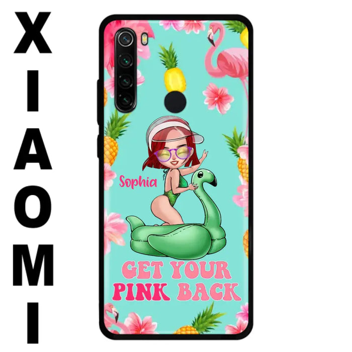 Custom Personalized Bikini Girl Phone Case - Gift Idea For Girl - Get Your Pink Back - Cases For Oppo/Xiaomi/Huawei