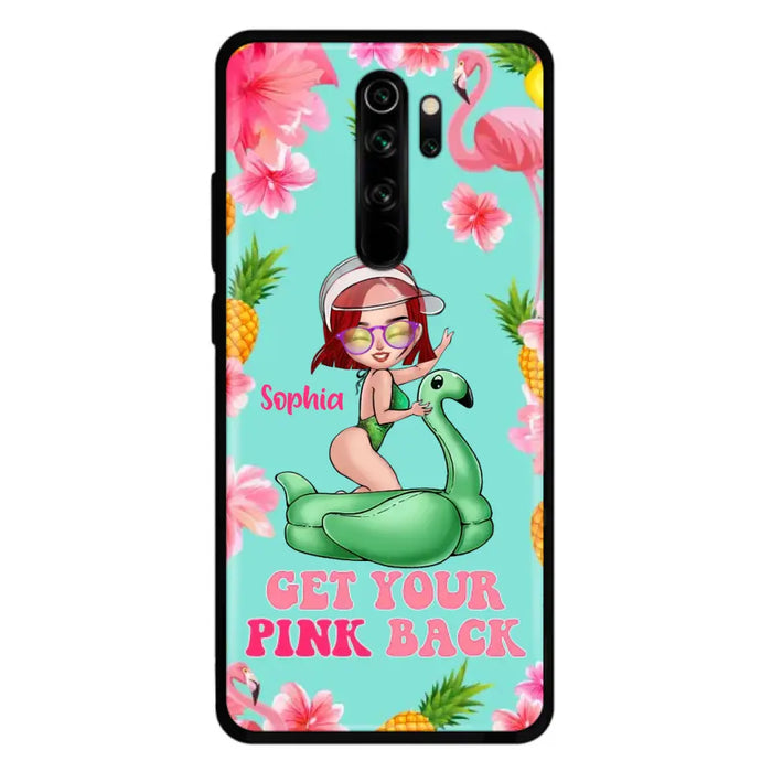 Custom Personalized Bikini Girl Phone Case - Gift Idea For Girl - Get Your Pink Back - Cases For Oppo/Xiaomi/Huawei