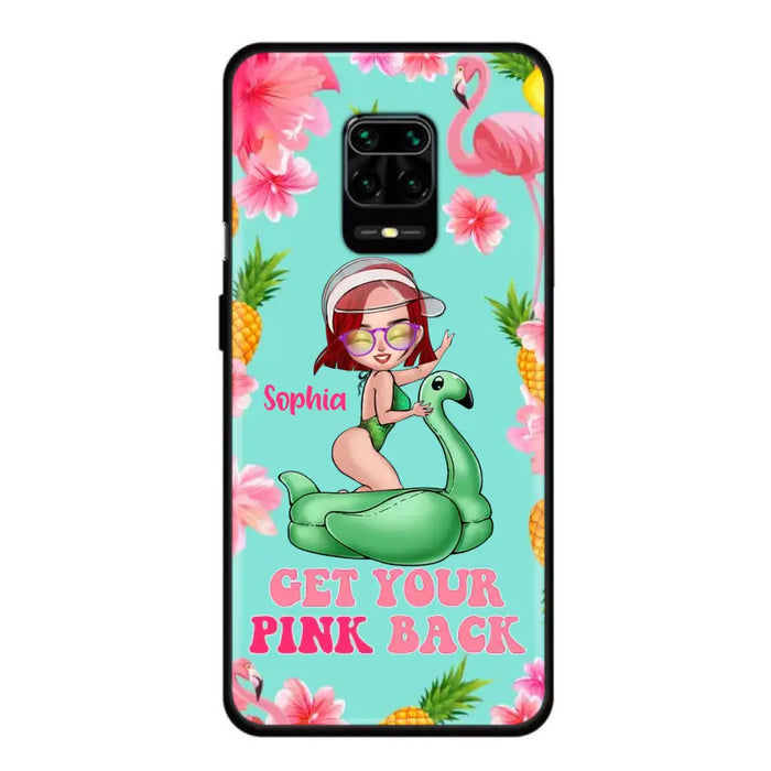 Custom Personalized Bikini Girl Phone Case - Gift Idea For Girl - Get Your Pink Back - Cases For Oppo/Xiaomi/Huawei