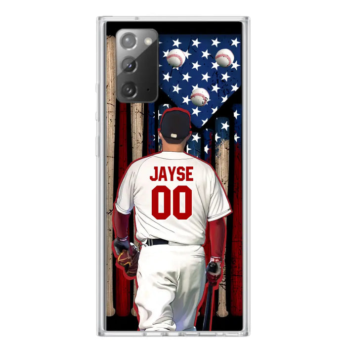 Custom Personalized Baseball Phone Case - Best Gift Idea For Baseball Lovers