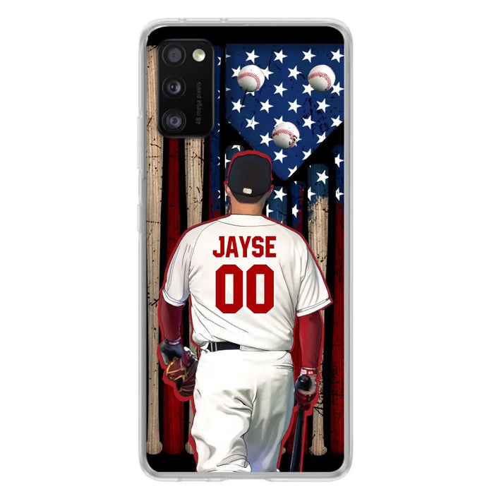 Custom Personalized Baseball Phone Case - Best Gift Idea For Baseball Lovers