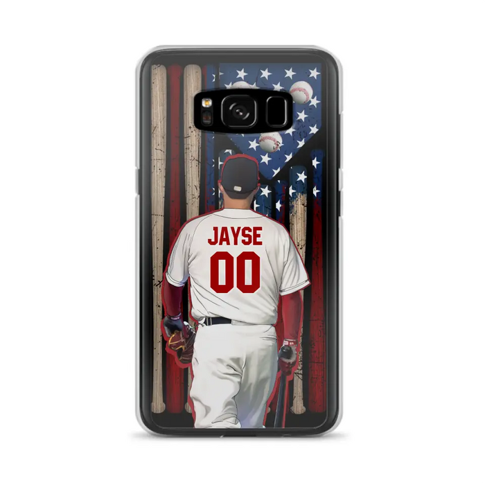 Custom Personalized Baseball Phone Case - Best Gift Idea For Baseball Lovers