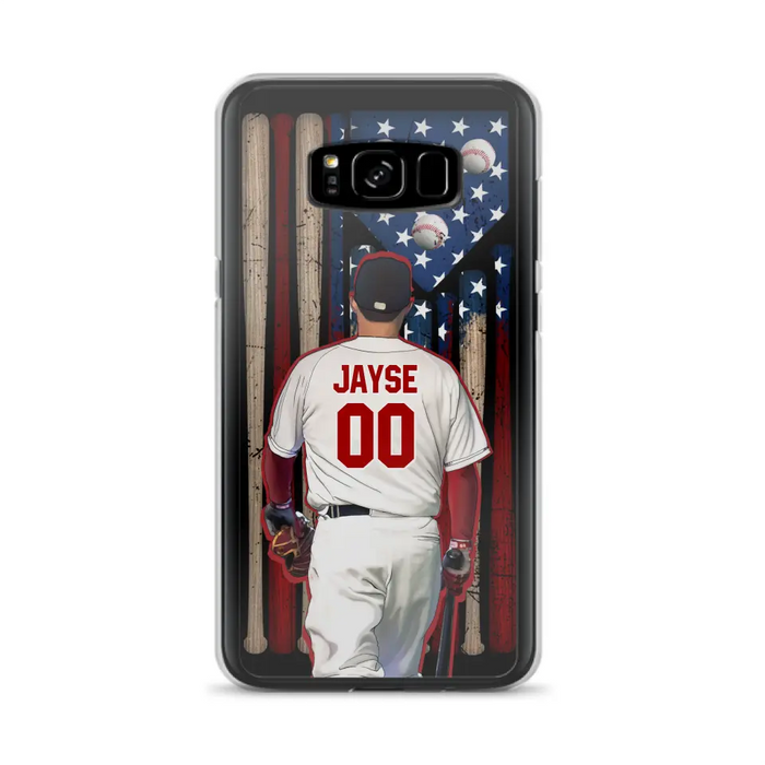 Custom Personalized Baseball Phone Case - Best Gift Idea For Baseball Lovers