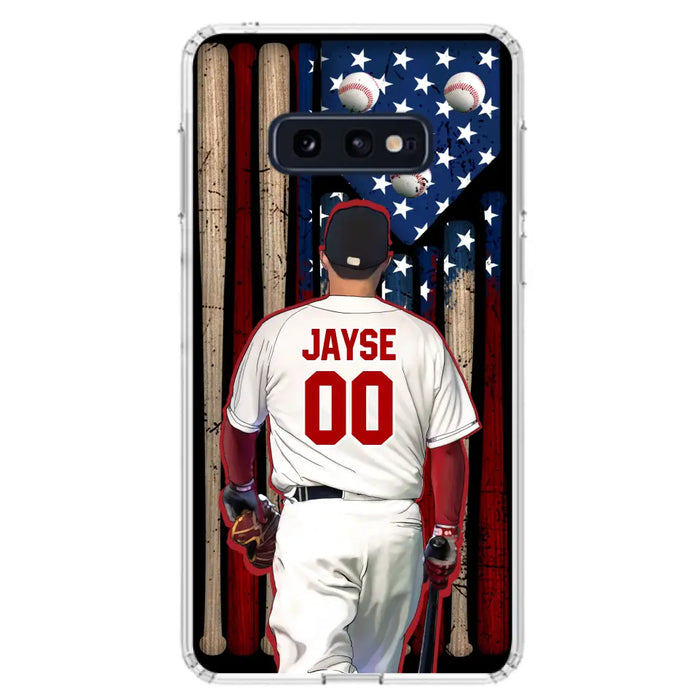 Custom Personalized Baseball Phone Case - Best Gift Idea For Baseball Lovers