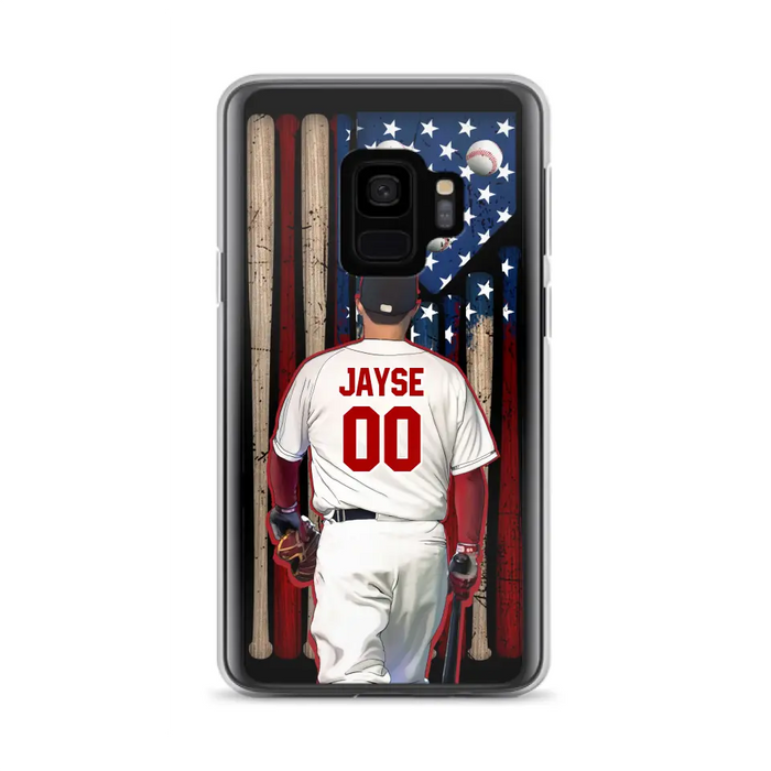 Custom Personalized Baseball Phone Case - Best Gift Idea For Baseball Lovers