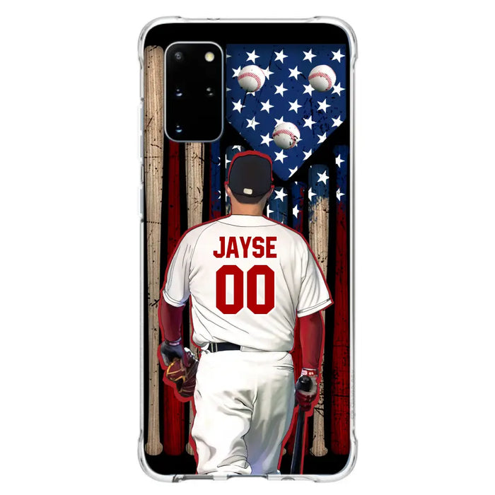 Custom Personalized Baseball Phone Case - Best Gift Idea For Baseball Lovers