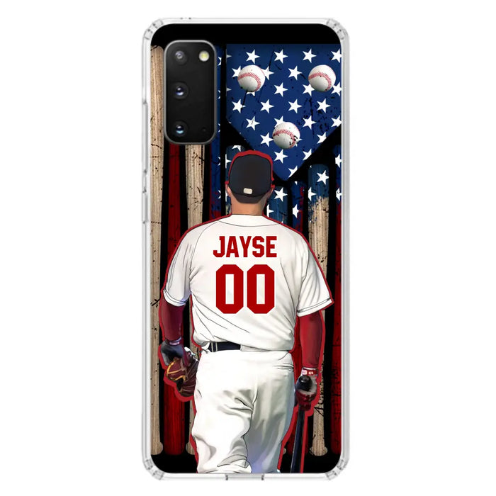 Custom Personalized Baseball Phone Case - Best Gift Idea For Baseball Lovers