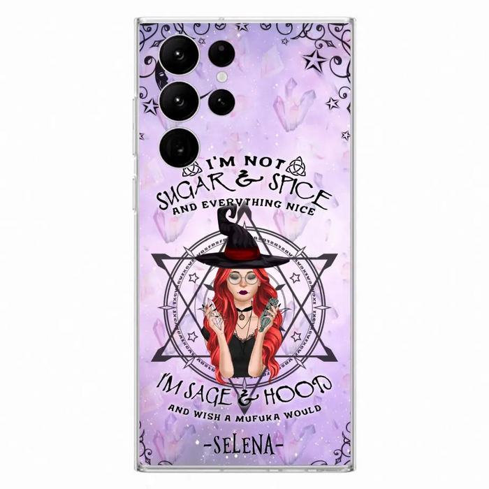 Custom Personalized Witch Phone Case - Best Halloween Gift - Case For iPhone And Samsung - 
 DFESX1