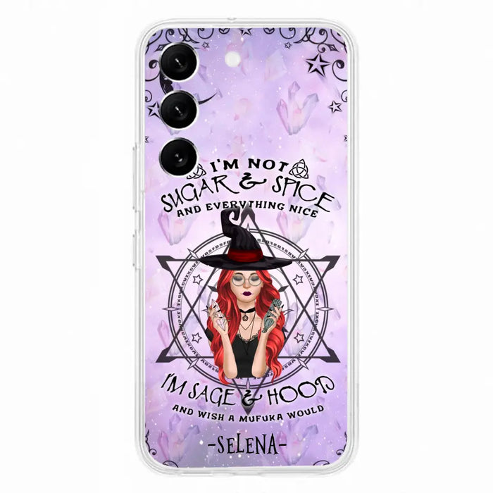 Custom Personalized Witch Phone Case - Best Halloween Gift - Case For iPhone And Samsung - 
 DFESX1