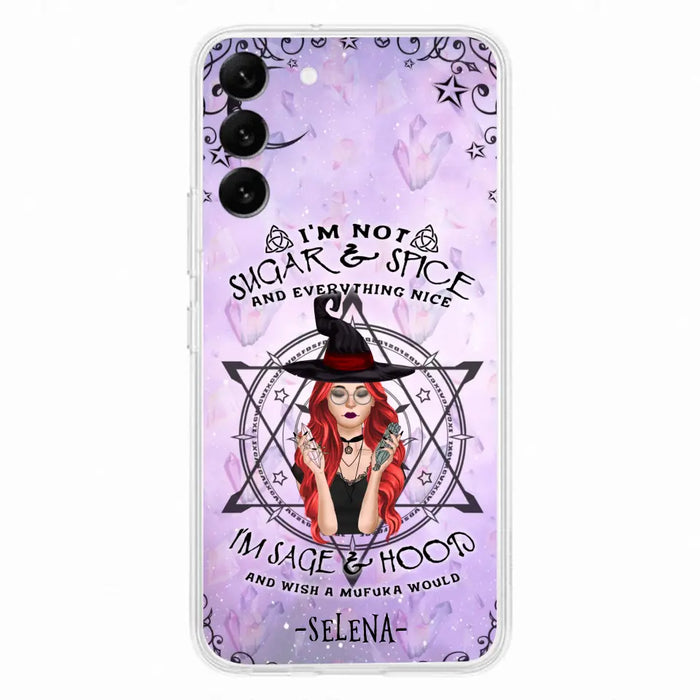 Custom Personalized Witch Phone Case - Best Halloween Gift - Case For iPhone And Samsung - 
 DFESX1