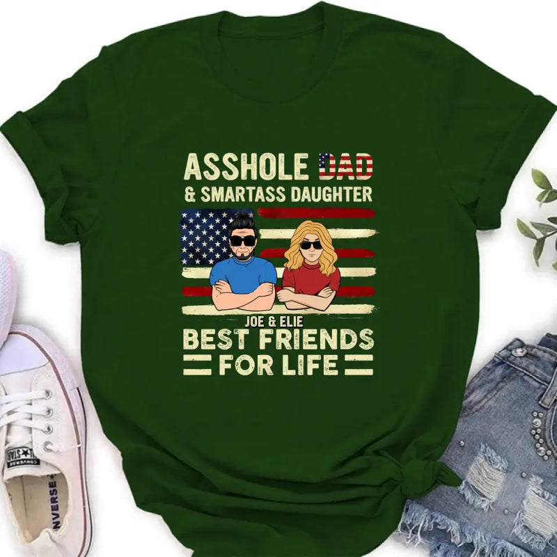 Personalized Father And Daughter/Son T-shirt/Long Sleeve/Sweatshirt/Hoodie - Gift For Father's Day