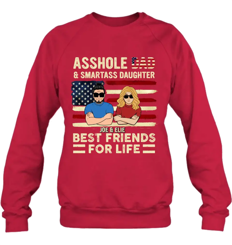 Personalized Father And Daughter/Son T-shirt/Long Sleeve/Sweatshirt/Hoodie - Gift For Father's Day