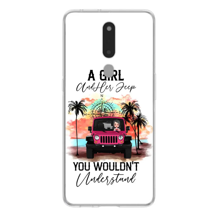 Custom Personalized Jeep Girl Phone Case - Gift Idea For Jeep/ Off-road Lovers - A Girl And Her Jeep You Wouldn't Understand - Case for Xiaomi/Huawei/Oppo