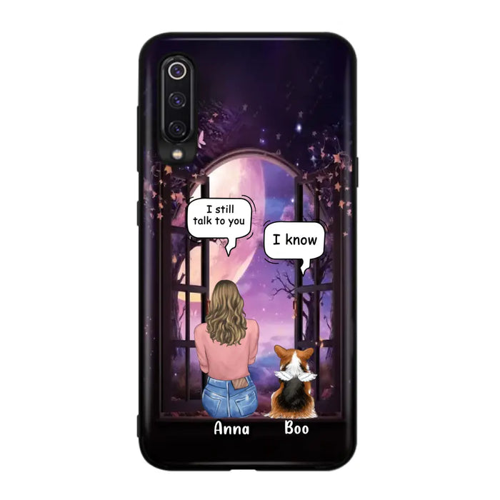 Custom Personalized Memorial Pet Phone Case - Upto 4 Dogs/Cats/Rabbits - Memorial Gift Idea for Dog/Cat/Rabbit Owners - Case For Oppo/Xiaomi/Huawei