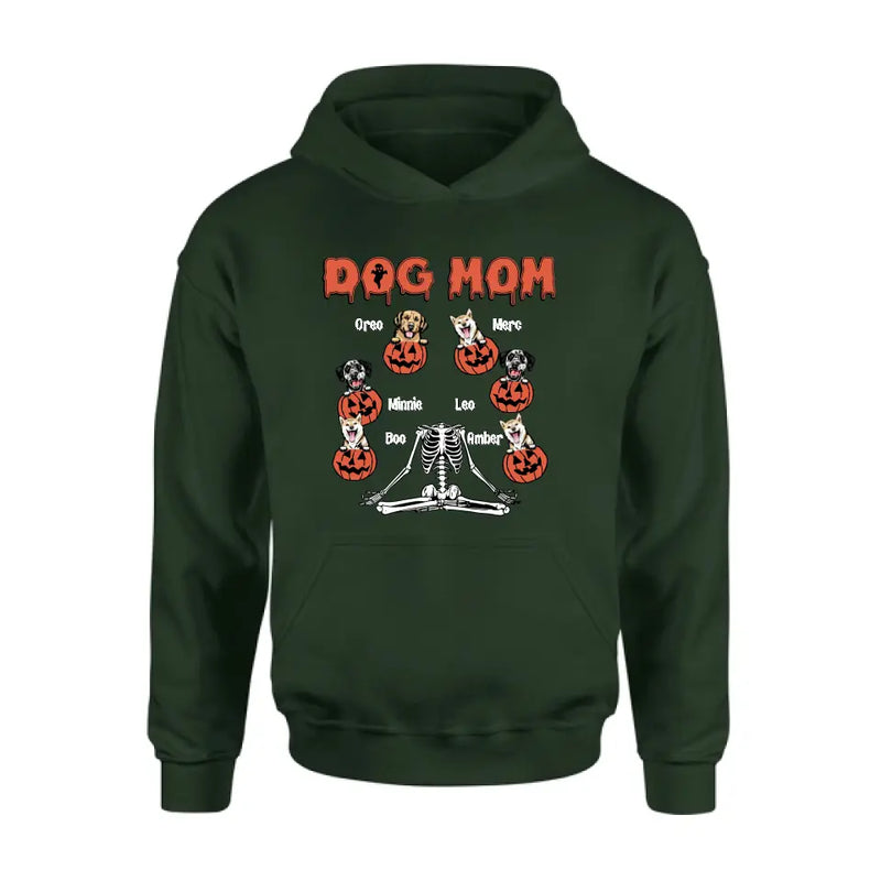 Personalized Dog/Cat Mom Shirt/Hoodie - Gift Idea for Halloween/Dog/Cat Lovers - Up to 6 Dogs - Dog Mom