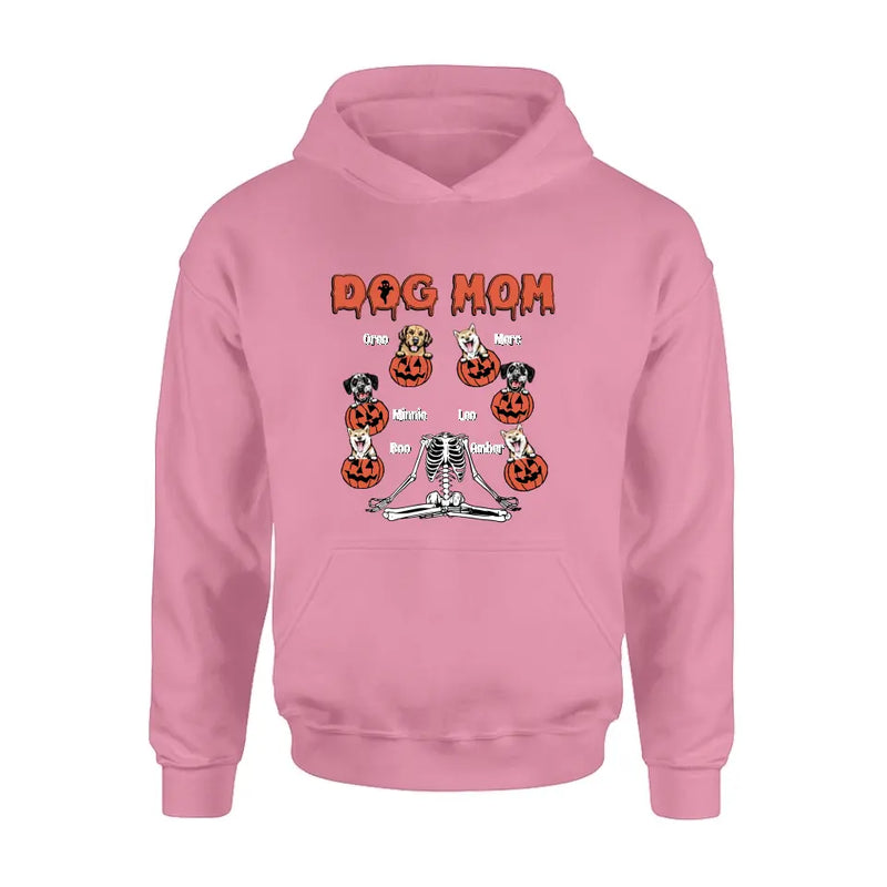 Personalized Dog/Cat Mom Shirt/Hoodie - Gift Idea for Halloween/Dog/Cat Lovers - Up to 6 Dogs - Dog Mom