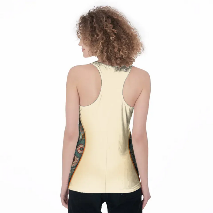 Personalized Horse Girl AOP Tank Top/Leggings - Up to 6 Horses - Gift Idea for Horse Lovers - And She Lived Happily Ever After