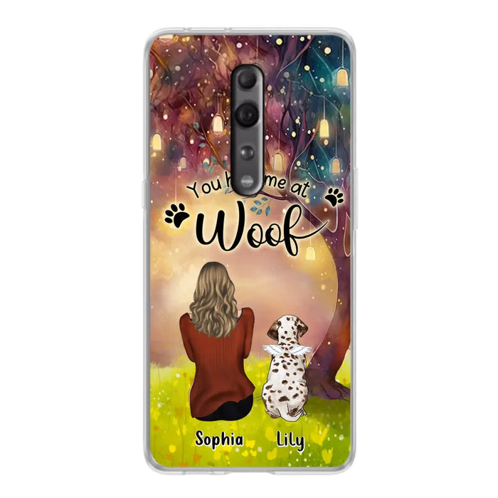 Custom Personalized Memorial Dog Mom Phone Case - Upto 3 Dogs - Memorial Gift Idea for Dog Lovers - You Had Me At Woof - Case For Xiaomi/Oppo/Huawei