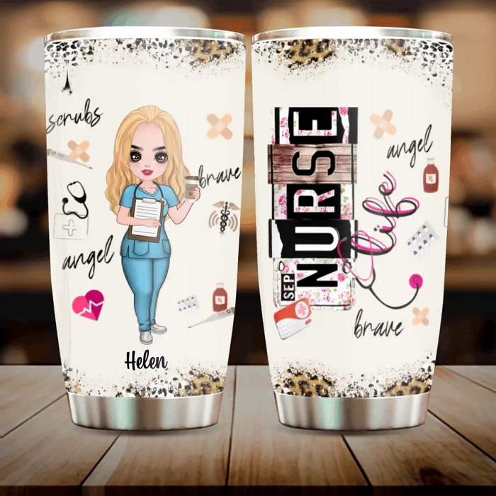 Custom Personalized Nurse/Doctor Tumbler - Gift Idea for Nurse/Doctor/CMA/CNA/Healthcare Worker - Nurse Life