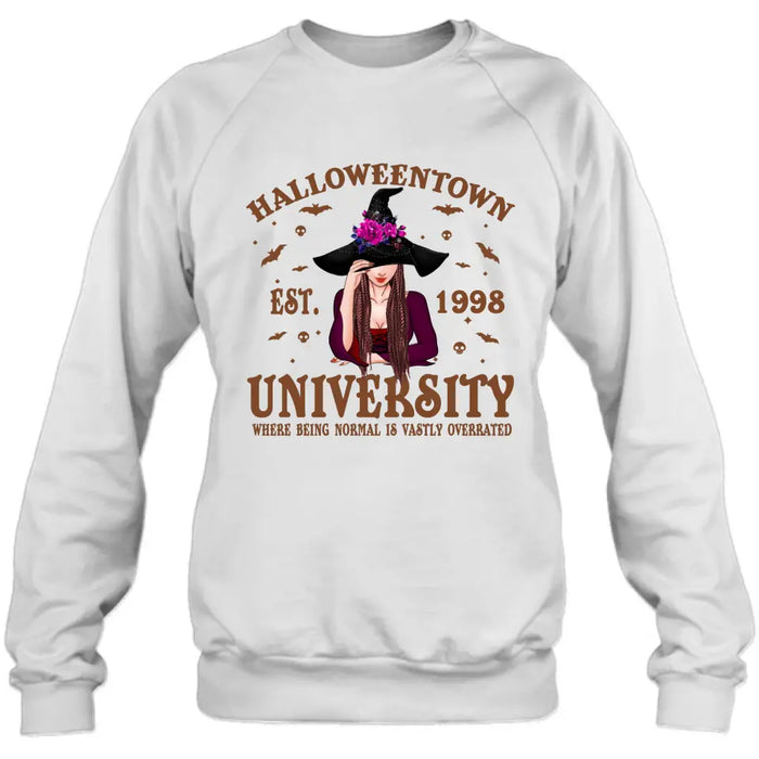 Custom Personalized Halloweentown Shirt/Hoodie - Halloween Gift Idea - Halloweentown University Where Being Normal Is Vastly Overrated