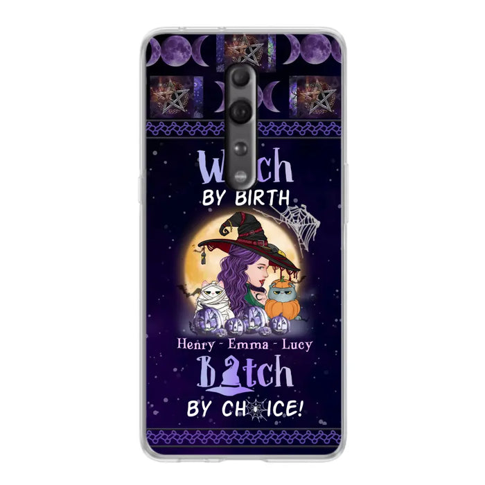 Personalized Witch Mom Phone Case - Gift Idea For Halloween/Witch/Pet Lovers - Witch By Birth Bitch By Choice - Case For Oppo/Xiaomi/Huawei