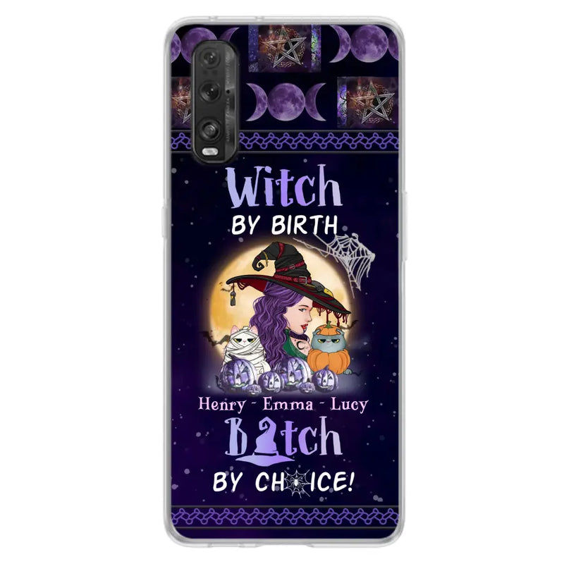 Personalized Witch Phone Case - Halloween Gift Idea For Pet Lovers - Witch By Birth Bitch By Choice - Oppo/Xiaomi/Huawei