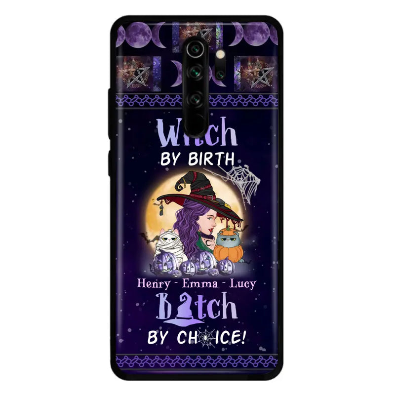 Personalized Witch Phone Case - Halloween Gift Idea For Pet Lovers - Witch By Birth Bitch By Choice - Oppo/Xiaomi/Huawei