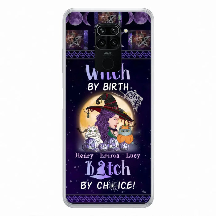 Personalized Witch Mom Phone Case - Gift Idea For Halloween/Witch/Pet Lovers - Witch By Birth Bitch By Choice - Case For Oppo/Xiaomi/Huawei