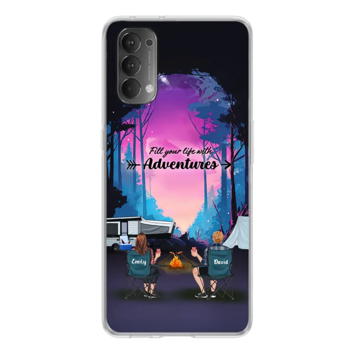 Personalized Camping Phone Case - Full Option - Best Gift For Camping Lovers - Fill Your Life With Adventures - Case For Oppo/Xiaomi/Huawei