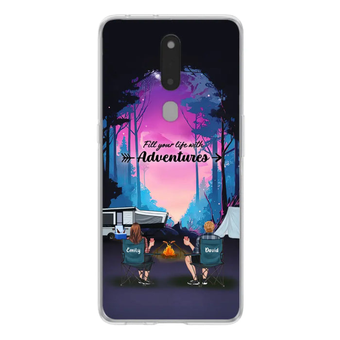 Personalized Camping Phone Case - Full Option - Best Gift For Camping Lovers - Fill Your Life With Adventures - Case For Oppo/Xiaomi/Huawei