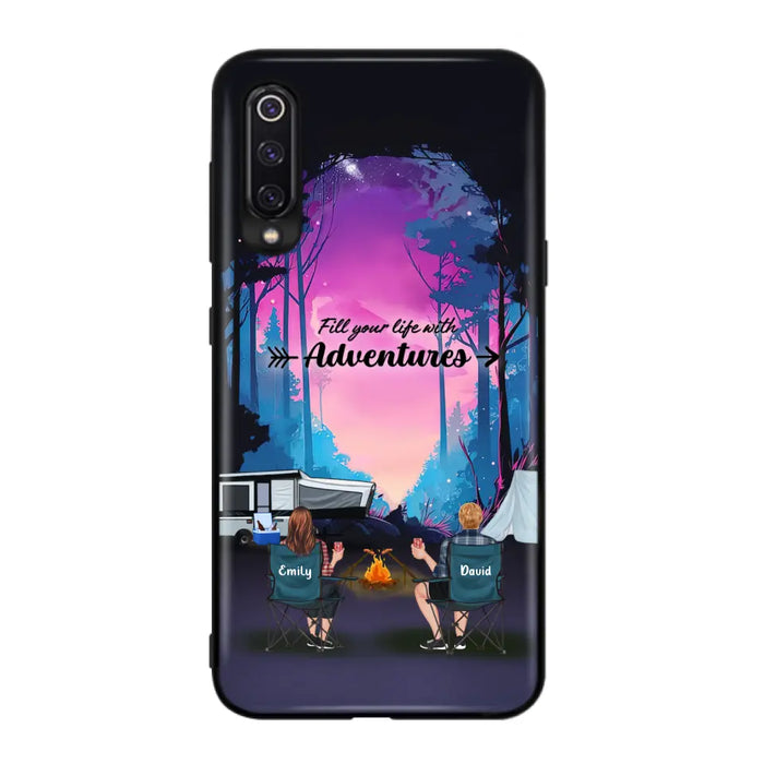 Personalized Camping Phone Case - Full Option - Best Gift For Camping Lovers - Fill Your Life With Adventures - Case For Oppo/Xiaomi/Huawei