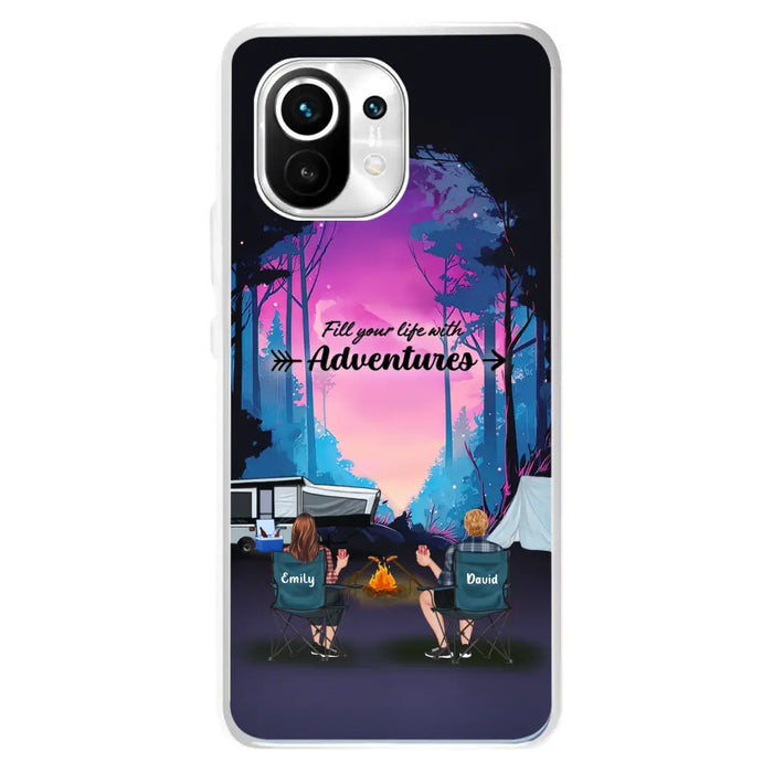 Personalized Camping Phone Case - Full Option - Best Gift For Camping Lovers - Fill Your Life With Adventures - Case For Oppo/Xiaomi/Huawei